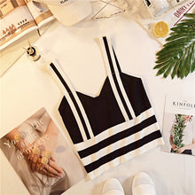 Load image into Gallery viewer, Stripe Tank Crop