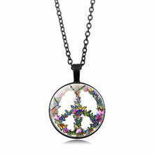 Load image into Gallery viewer, Peace Sign Necklace