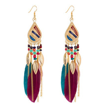 Load image into Gallery viewer, Feather Earrings