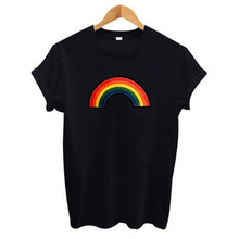 Load image into Gallery viewer, Rainbow Print T