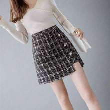 Load image into Gallery viewer, Vintage Tweed Skirt
