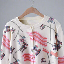 Cargar imagen en el visor de la galería, Spring Print Cardigan