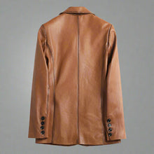Cargar imagen en el visor de la galería, Leather Blazer