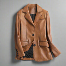 Cargar imagen en el visor de la galería, Leather Blazer
