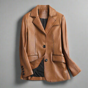 Leather Blazer