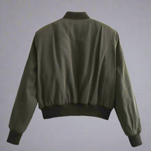 Load image into Gallery viewer, Short Bomber Jacket
