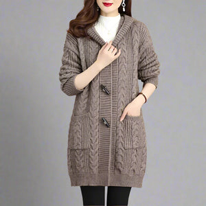 Hooded Long Sweater