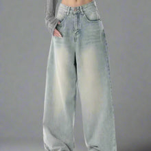 Load image into Gallery viewer, Soft Sweep Baggy Jeans