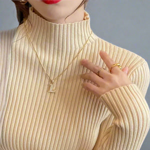 Ribbed Turtleneck
