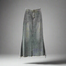 Cargar imagen en el visor de la galería, Stylish Denim Skirt