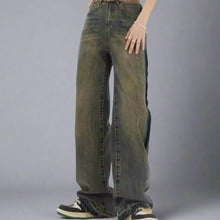 Cargar imagen en el visor de la galería, Free Flow Baggy Jeans