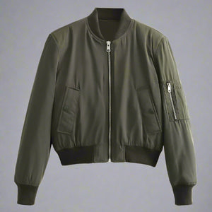 Short Bomber Jacket