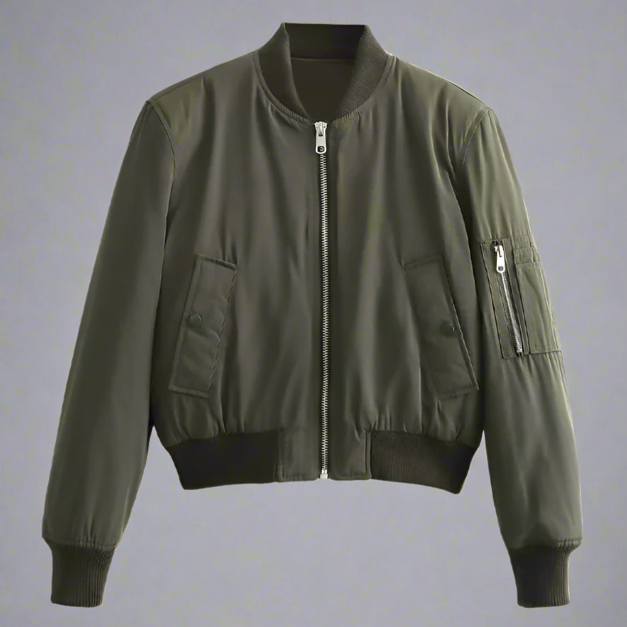 Short Bomber Jacket