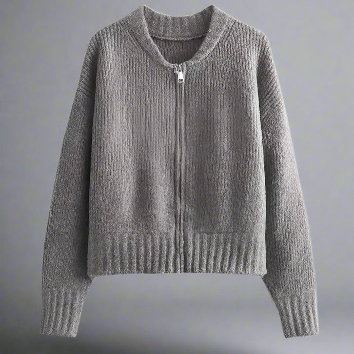 Round Neck Cardigan