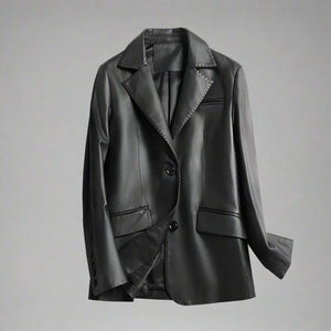 Leather Blazer