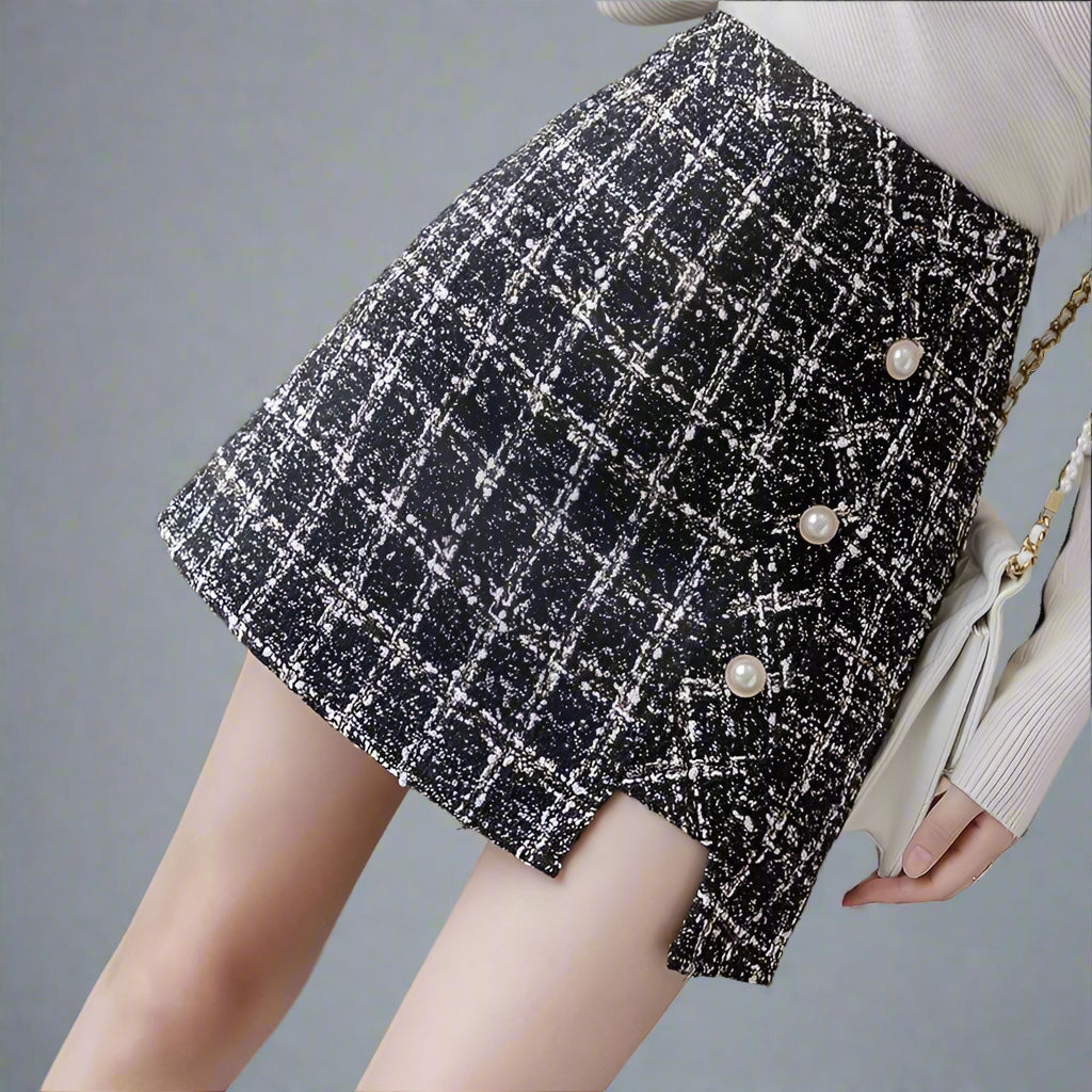 Vintage Tweed Skirt
