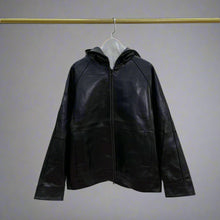 Load image into Gallery viewer, Leather Hoodie