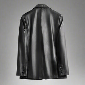 Leather Blazer