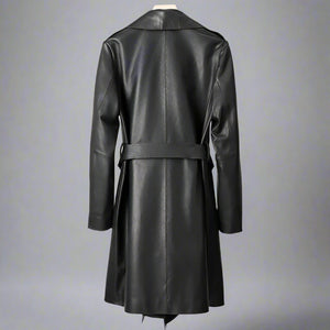 Sheepskin Trench Coat