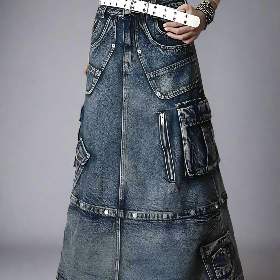 Classic Denim Skirt