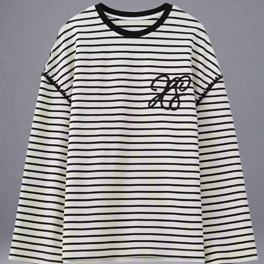 Striped Baggy T
