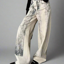 Cargar imagen en el visor de la galería, Comfy Cuff Baggy Jeans