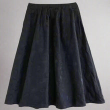 Load image into Gallery viewer, Black Vintage Skirt