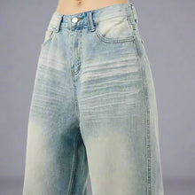 Load image into Gallery viewer, Easy Move Baggy Jeans