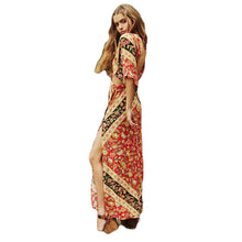Load image into Gallery viewer, Floral Bali Maxi Dress