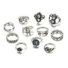 Load image into Gallery viewer, Sapphire Ring Set