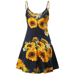 Sunflower Mini Dress