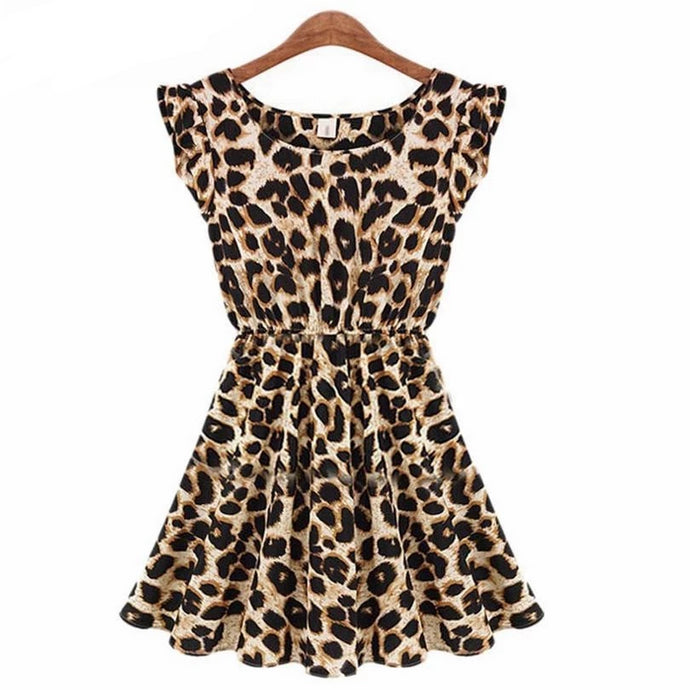Saisha Leopard Dress