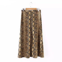 Load image into Gallery viewer, Hydnora Leopard Skirt