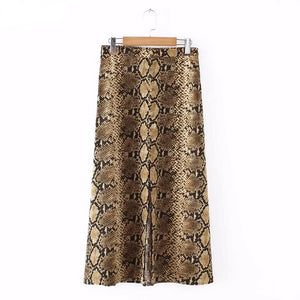 Hydnora Leopard Skirt