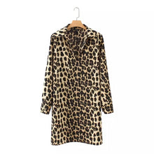 Load image into Gallery viewer, Leopard Casual Dress