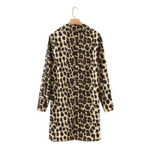 Laden Sie das Bild in den Galerie-Viewer, Leopard Casual Dress