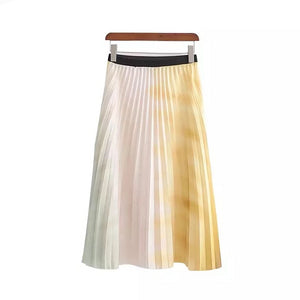 Chenille Midi Skirt