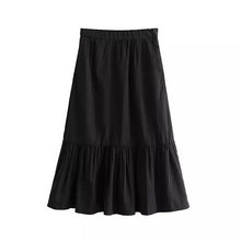 Load image into Gallery viewer, Yarrow Black Skirt