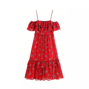 Amelia Red Dress