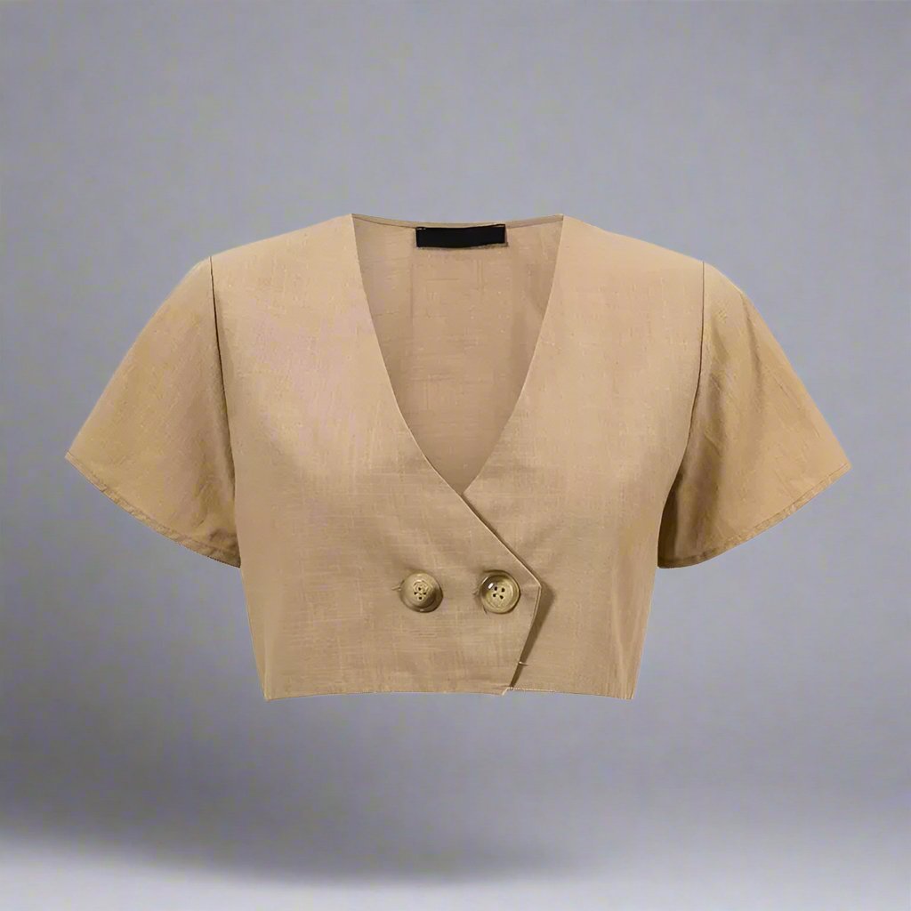 Chloe Brown Top
