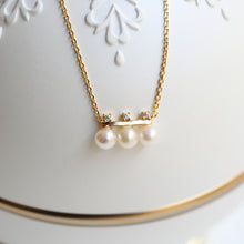 Load image into Gallery viewer, Pearl Silver Necklace