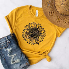 Laden Sie das Bild in den Galerie-Viewer, Sunflower T Shirt
