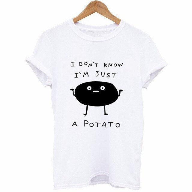 Potato Print T