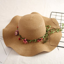Charger l&#39;image dans la galerie, Flower Straw Hat
