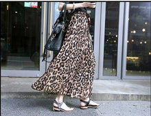 Load image into Gallery viewer, Madi Leopard Skirt