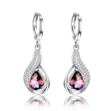 Load image into Gallery viewer, Water Drop Silver Earring