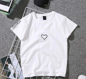 Heart Print T