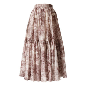 Maxi Floral Skirt